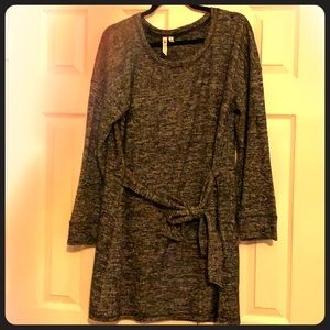 Comfy Gray Winter Dress